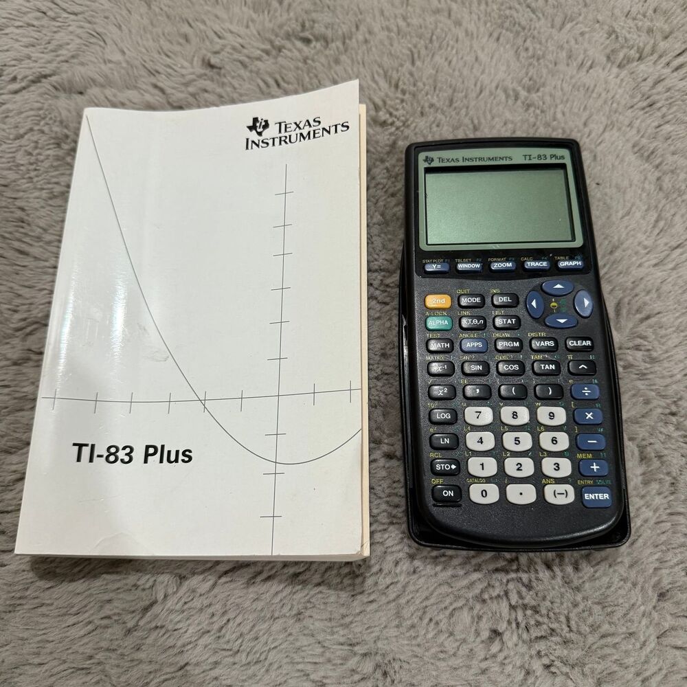 2004 TI-83‎ Plus Texas Instrument Graphing Calculator
